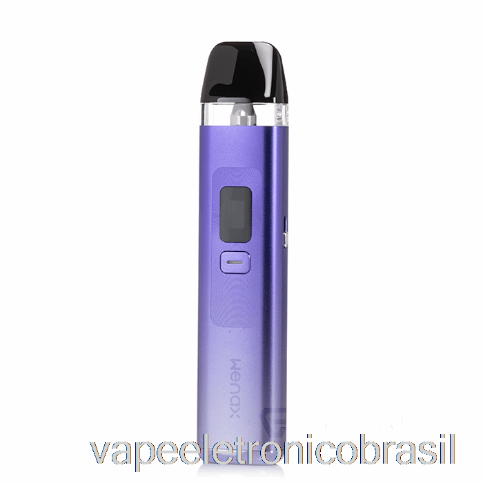 Vape Recarregável Geek Vape Wenax Q 25w Pod Kit Gradiente Violeta
